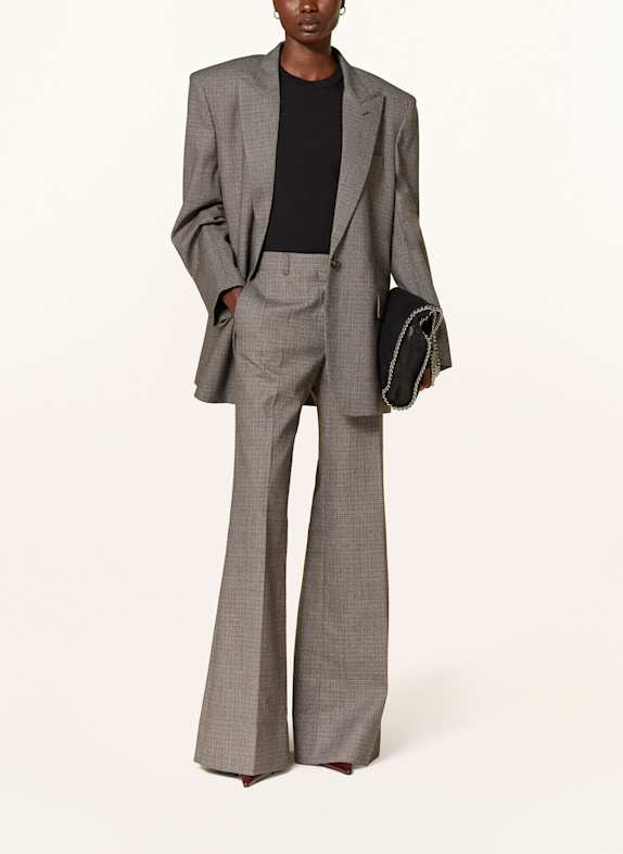 STELLA McCARTNEY Oversized blazer BEIGE / LICHTGRIJS