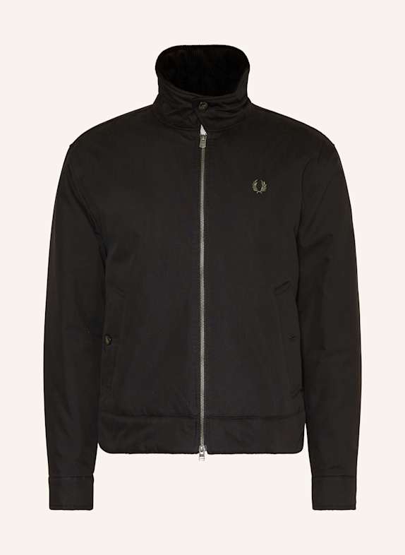 FRED PERRY Jacke SCHWARZ