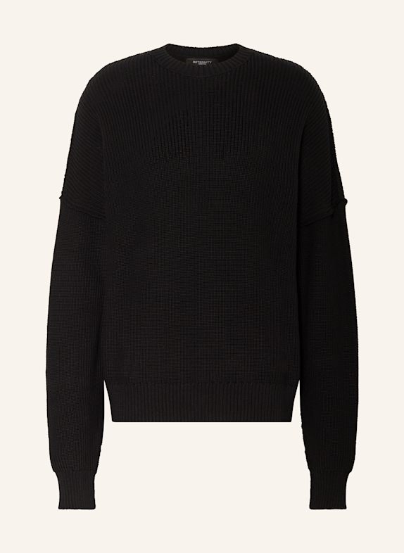 RETERNITY Sweter CZARNY