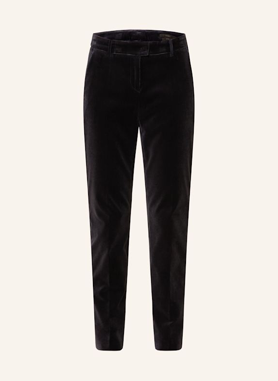 windsor. Samthose DUNKELBLAU