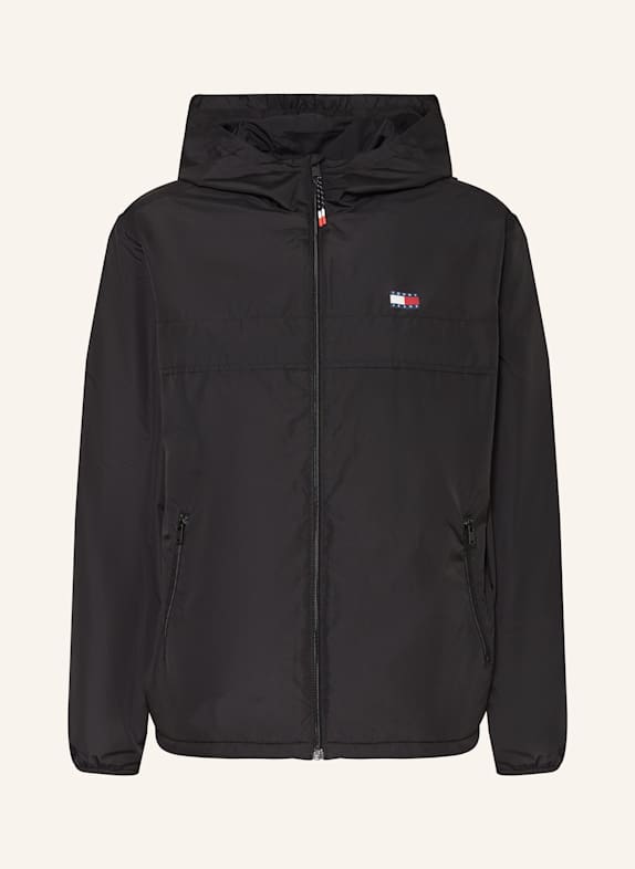 TOMMY JEANS Windbreaker SCHWARZ
