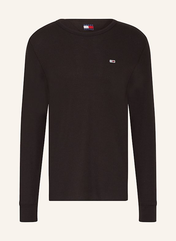 TOMMY JEANS Longsleeve SCHWARZ