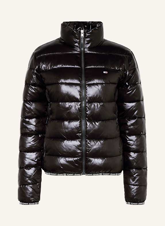 TOMMY JEANS Kurtka pikowana CZARNY