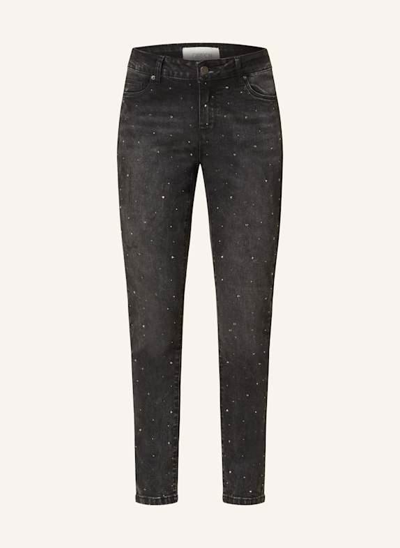 CARTOON Skinny NaaNaa Kurzes Sweatshirt in Stone DARK GRAY