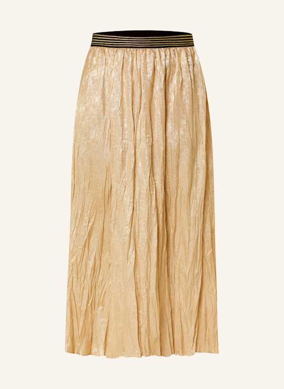 summum woman Shirt blouse with 3/4 sleeves GOLD