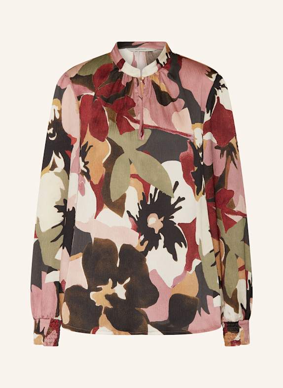 summum woman Shirt blouse OLIVE/ ROSE/ CREAM
