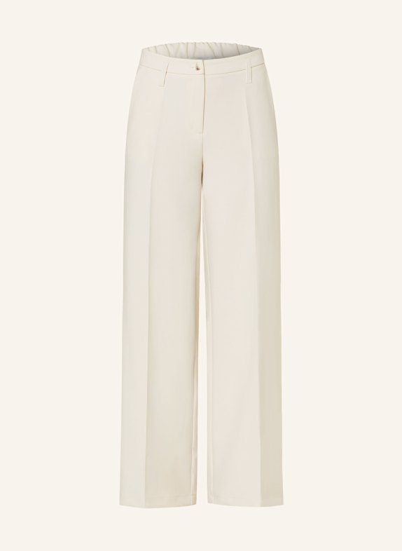 summum woman Wide leg trousers CREAM