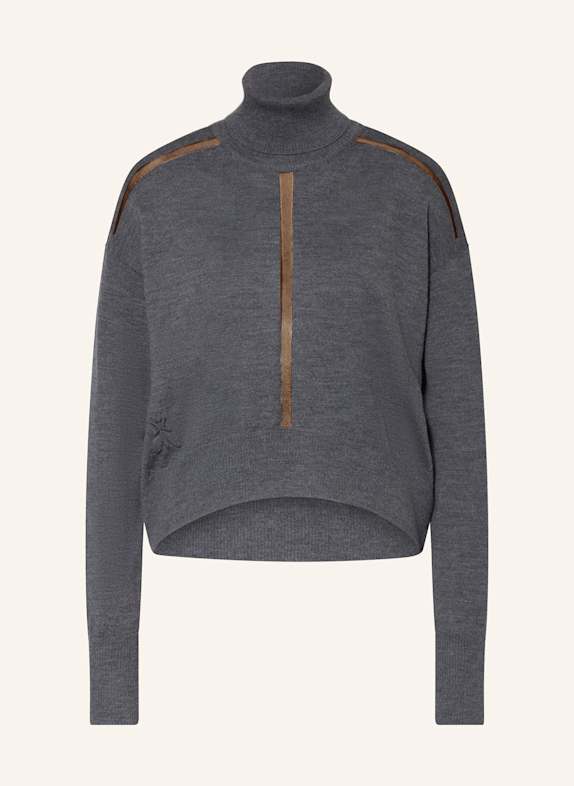 PATRIZIA PEPE Golf SZARY