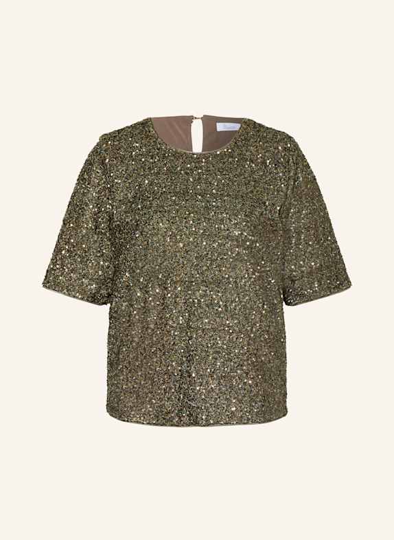 Princess GOES HOLLYWOOD Blusenshirt mit Pailletten KHAKI