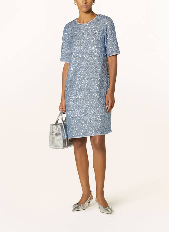 Princess GOES HOLLYWOOD Cocktailkleid mit Pailletten HELLBLAU