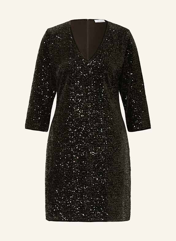 Princess GOES HOLLYWOOD Kleid mit Pailletten KHAKI