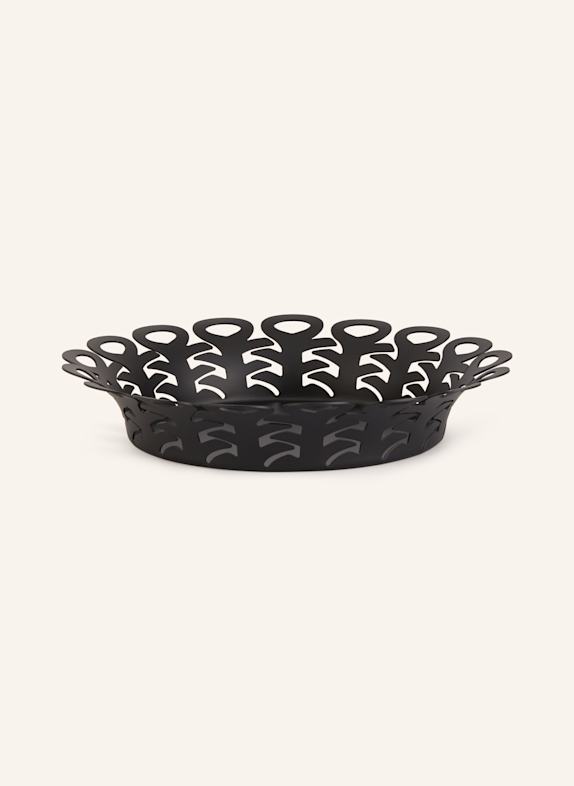 ALESSI Schale VIMINI SCHWARZ