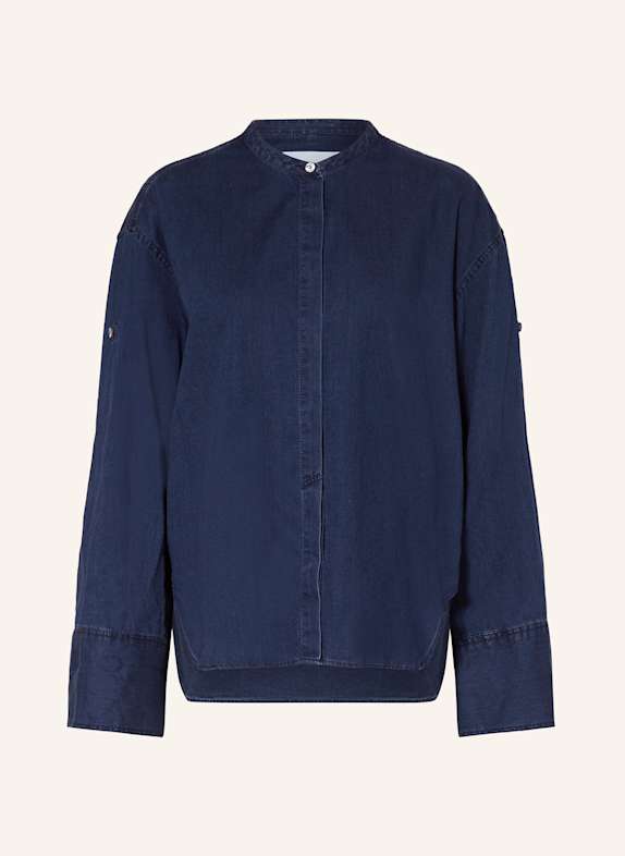 CLOSED Bluse in Jeansoptik DUNKELBLAU
