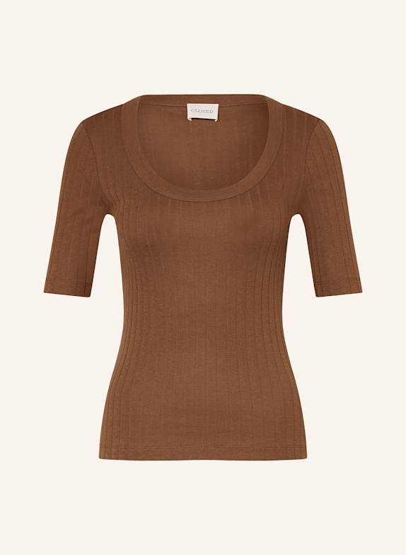 CLOSED Strickshirt BRAUN