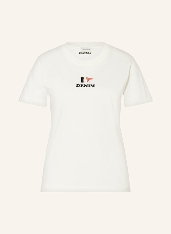 CLOSED T-Shirt WEISS