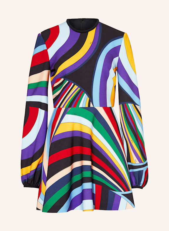 PUCCI Kleid HELLBLAU/ LILA/ ROT