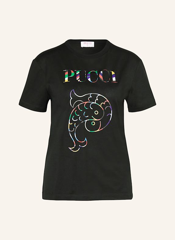 PUCCI T-Shirt SCHWARZ