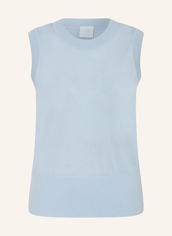 BOGNER Knit top ISOLA LIGHT BLUE