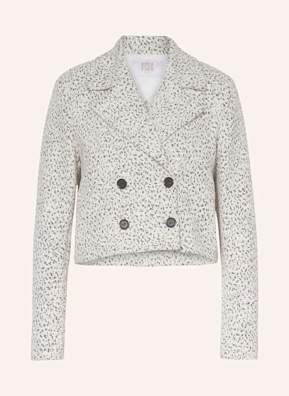 RIANI Tweed-Jacke WEISS/ SCHWARZ