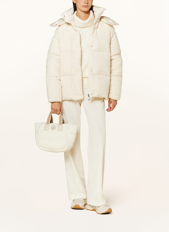 MONCLER Doudoune PARANAS en bouclé ÉCRU