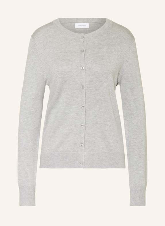 darling harbour Strickjacke GRAU MELANGE