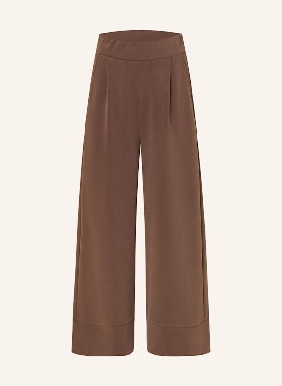 rich&royal Žerzejové culotte kalhoty 283 espresso