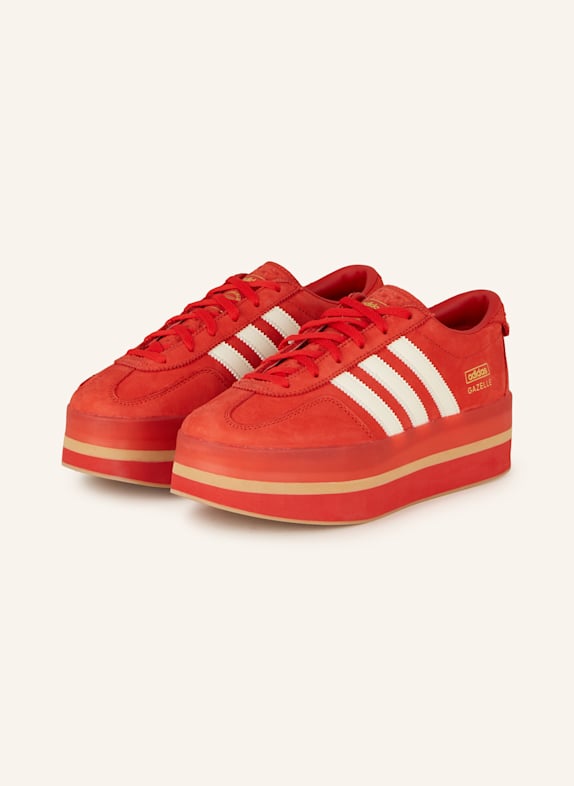 adidas Originals Sneaker GAZELLE STACK ROT/ WEISS
