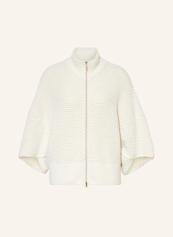MARC CAIN Strickjacke mit Cashmere ECRU