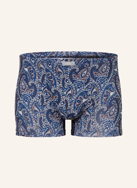 mey Boxershorts Serie HIGH PAISLEY DUNKELBLAU/ HELLGRAU