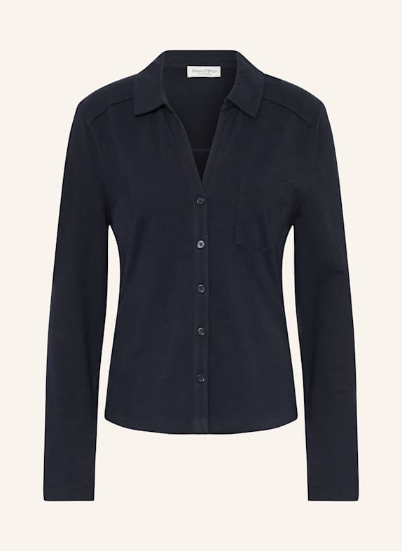 Marc O'Polo Hemdbluse DUNKELBLAU
