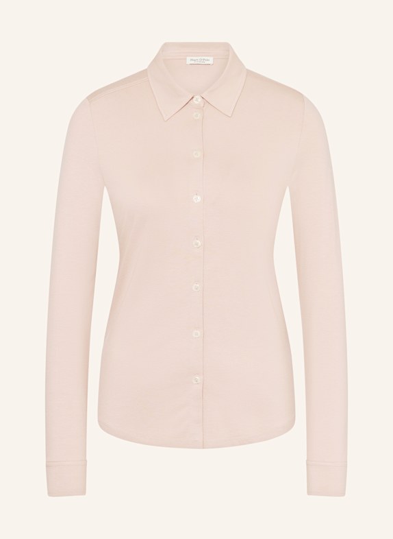 Marc O'Polo Hemdbluse aus Jersey ROSÉ
