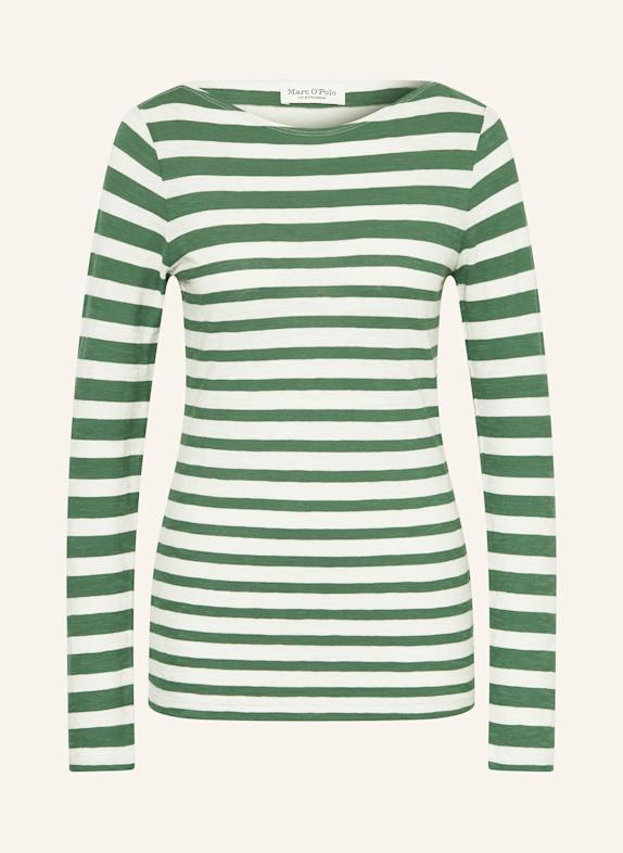 Marc O'Polo Longsleeve HELLGRAU/ GRÜN