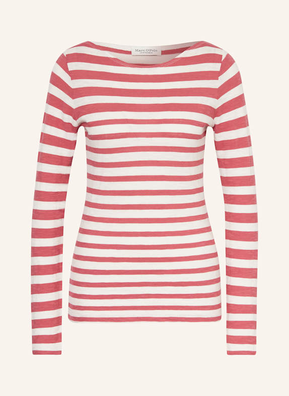 Marc O'Polo Longsleeve WEISS/ HELLROT