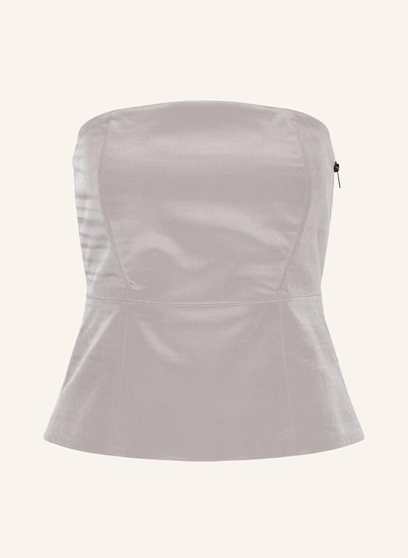 LUISA CERANO Off-Shoulder-Top GRAU