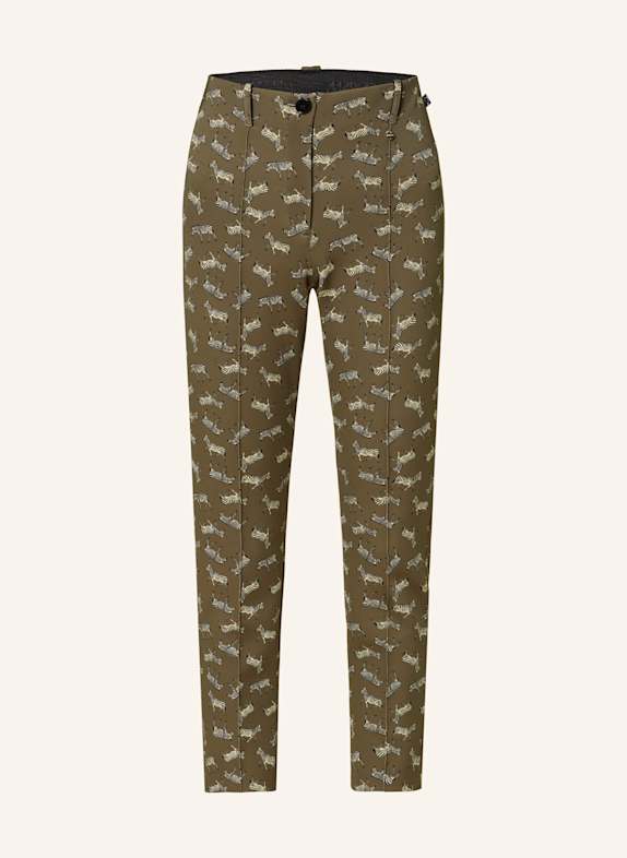 MARC CAIN Jerseyhose SYDNEY 594 DARK OLIVE GREEN