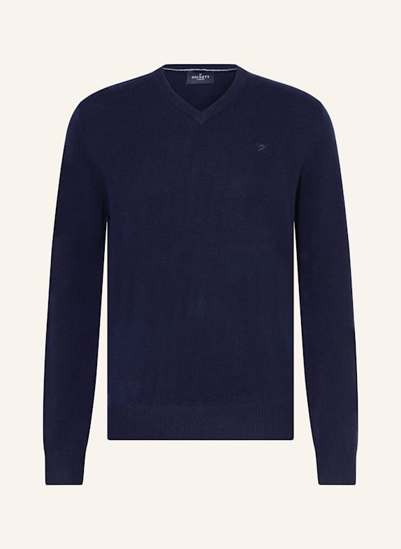 HACKETT LONDON Svetr TMAVĚ MODRÁ
