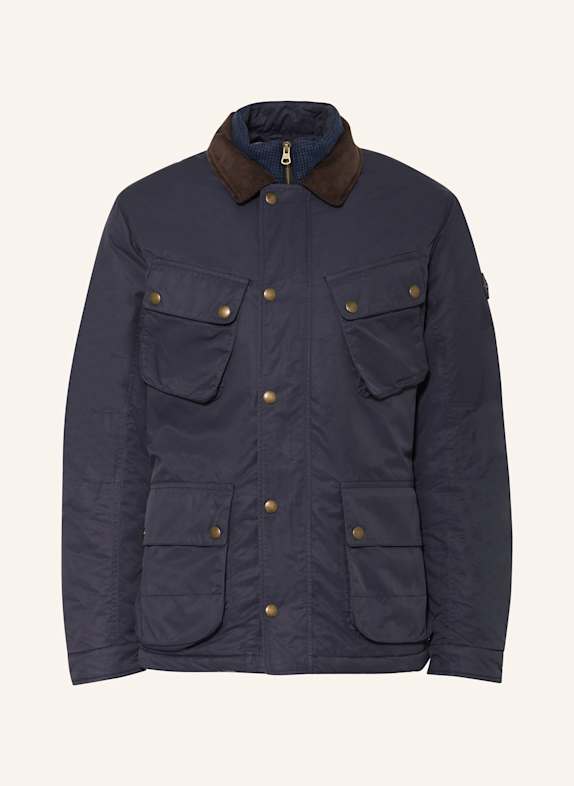 HACKETT LONDON Bunda Fieldjacket TMAVĚ MODRÁ