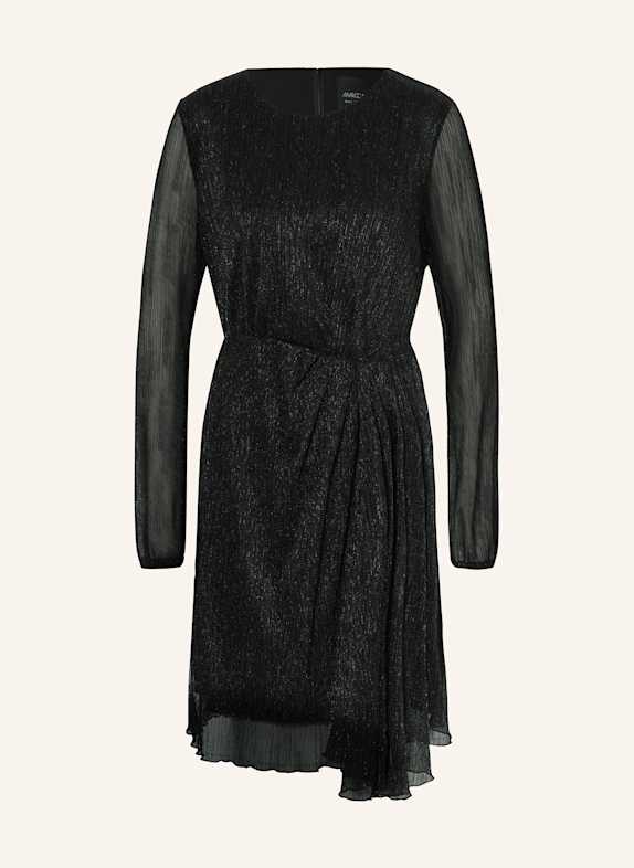 MARC CAIN Kleid mit Glitzergarn 900 BLACK
