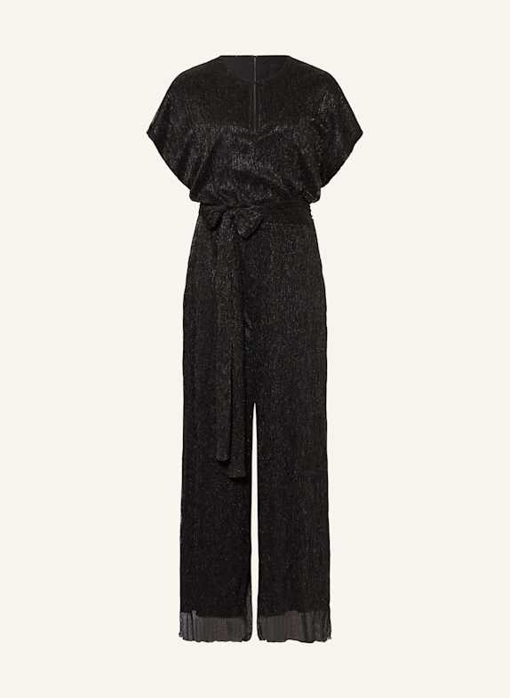 MARC CAIN Jumpsuit mit Glitzergarn 900 BLACK