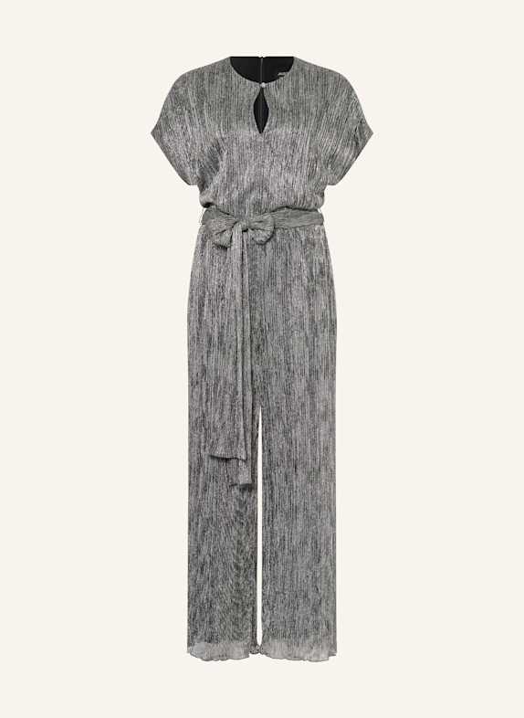 MARC CAIN Jumpsuit mit Glitzergarn 800 silver