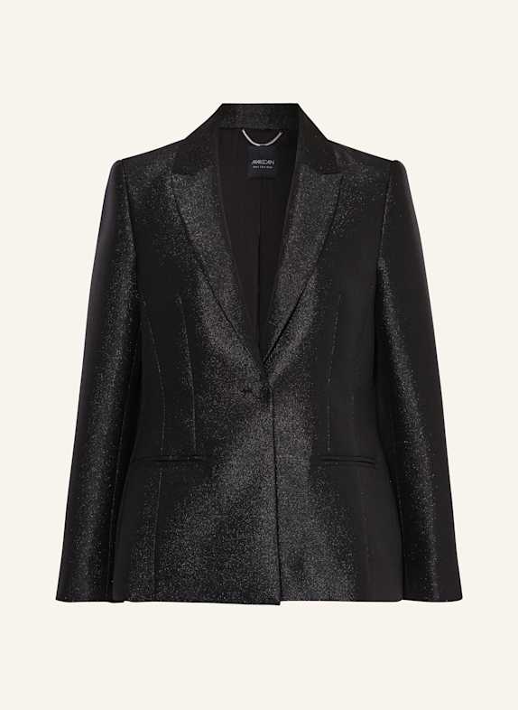 MARC CAIN Blazer mit Glitzergarn 900 BLACK