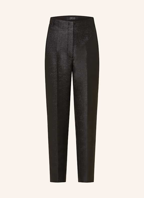 MARC CAIN Hose FRANCA mit Glitzergarn 900 BLACK