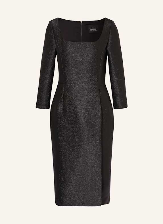 MARC CAIN Kleid mit Glitzergarn 900 BLACK