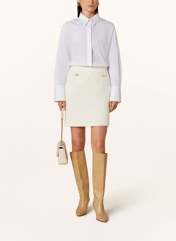 MARC CAIN Strickrock 112 bright ecru