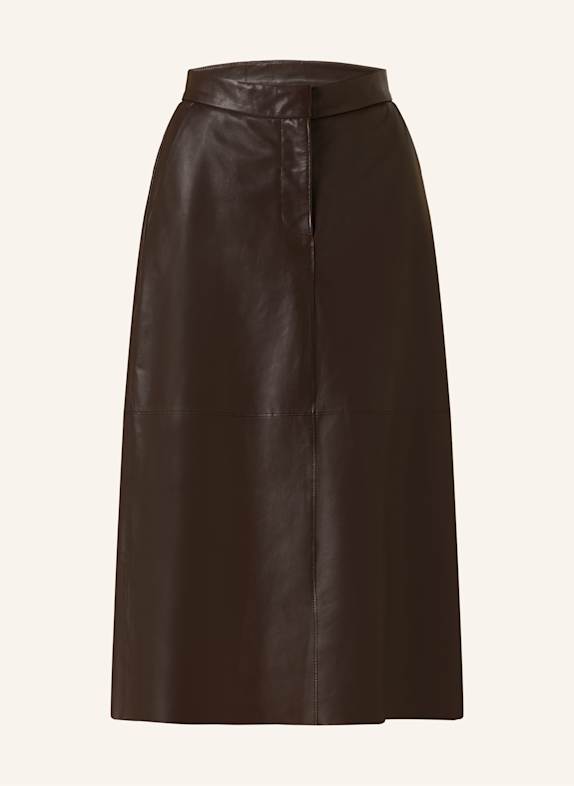 MARC CAIN Lederrock 699 dark wood