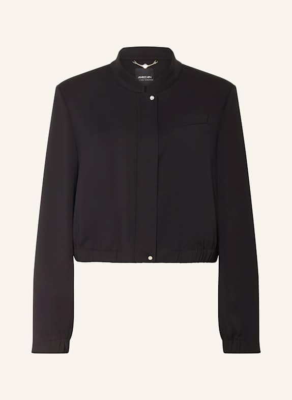 MARC CAIN Cropped-Blouson SCHWARZ