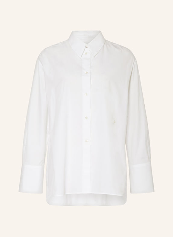 MARC CAIN Hemdbluse mit Schmucksteinen 100 WHITE