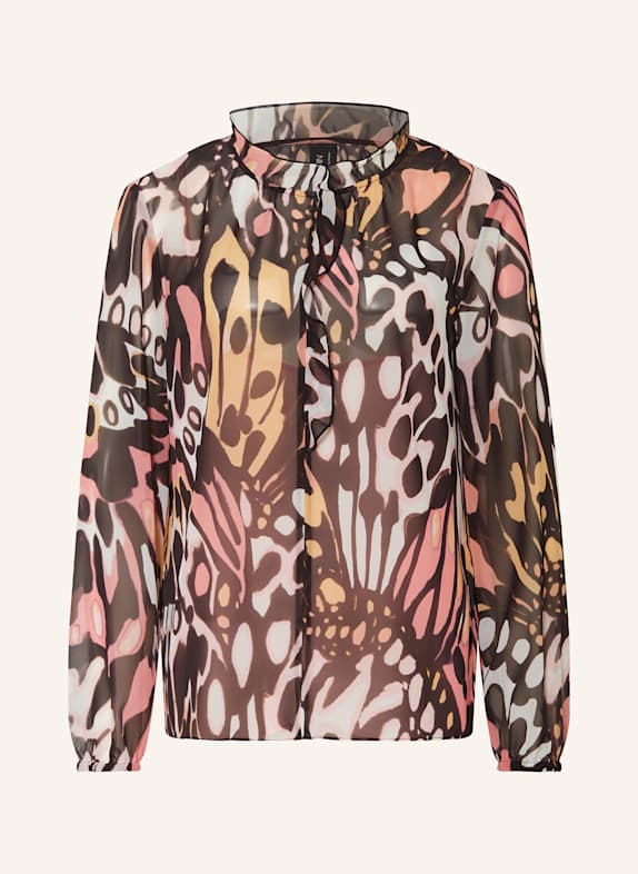 MARC CAIN Blusenshirt mit Volants 236 bright candy pink