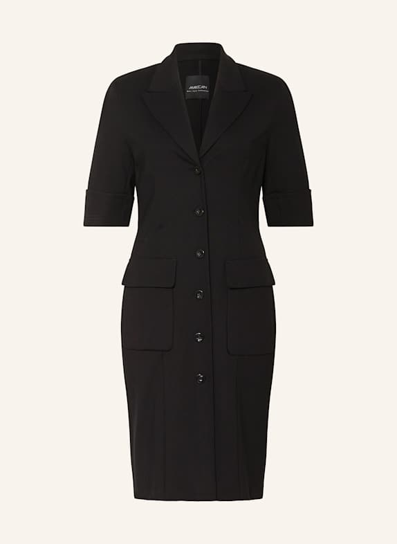 MARC CAIN Blazer dress with 3/4 sleeves BLACK