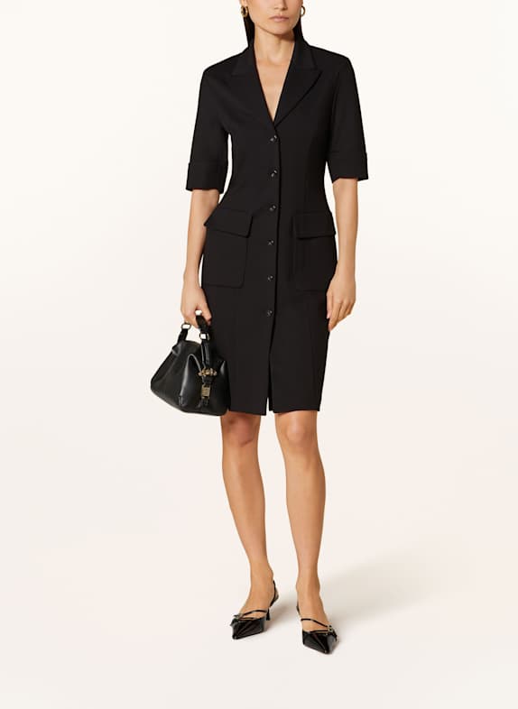 MARC CAIN Blazerkleid mit 3/4-Arm SCHWARZ